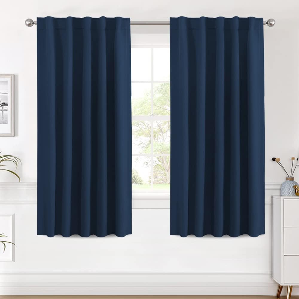 H.VERSAILTEX Blackout Curtains 52x84, 2 Panels