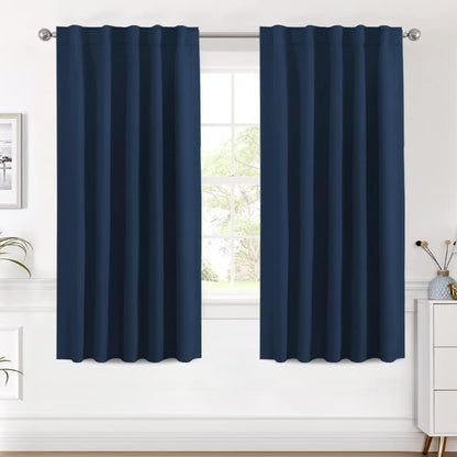 H.VERSAILTEX Blackout Curtains 52x84, 2 Panels