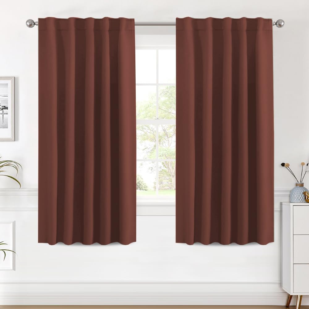 H.VERSAILTEX Blackout Curtains 52x84, 2 Panels