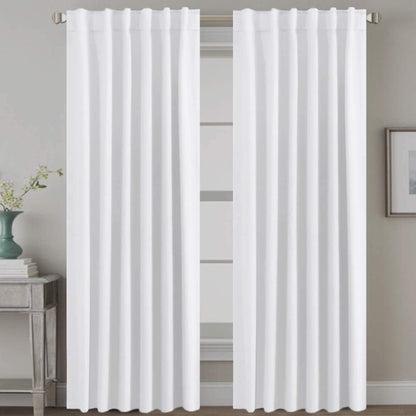 H.VERSAILTEX Blackout Curtains 52x84, 2 Panels
