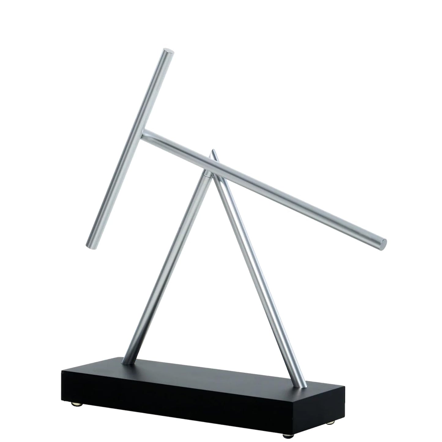 Kinetic Energy Sculpture – Silver/Bamboo