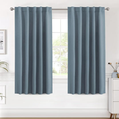 H.VERSAILTEX Blackout Curtains 52x84, 2 Panels