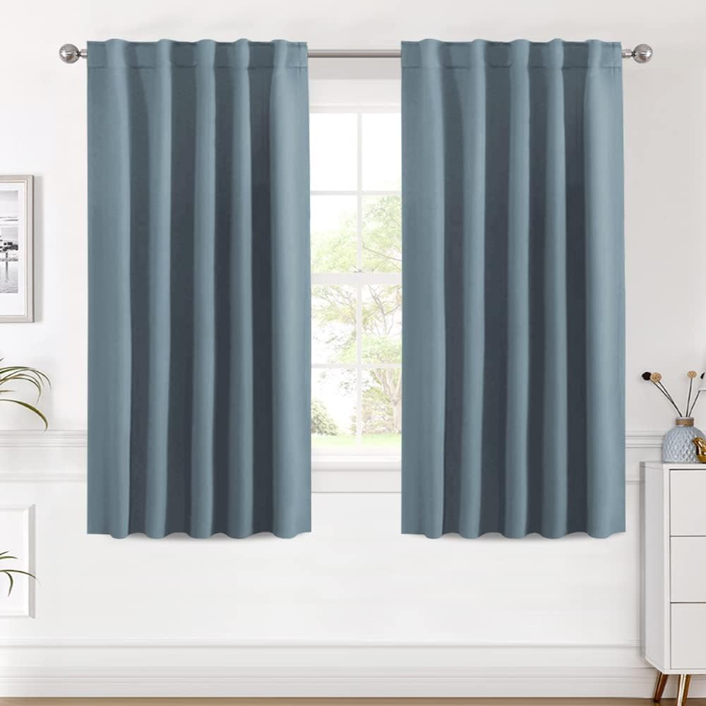 H.VERSAILTEX Blackout Curtains 52x84, 2 Panels