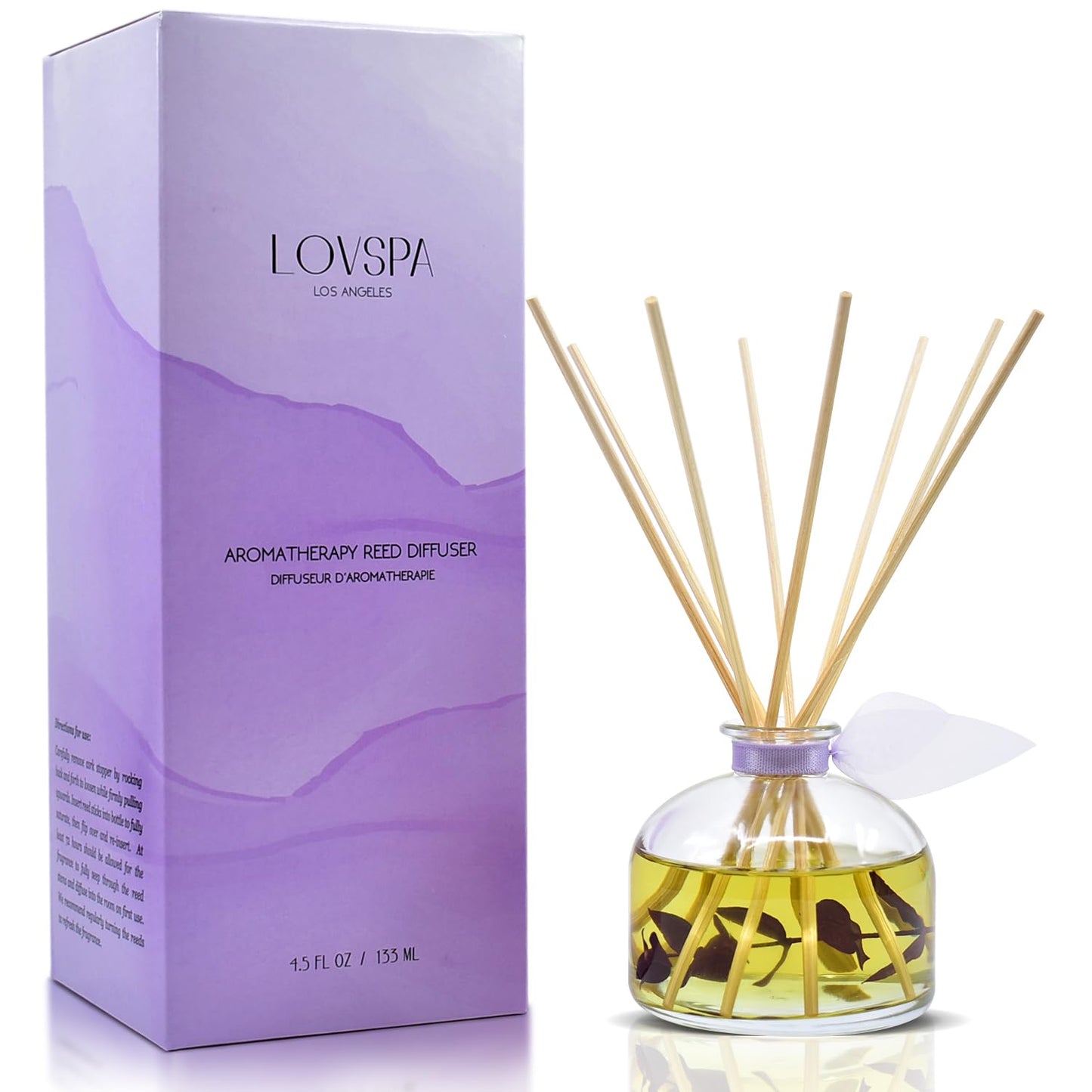 LOVSPA Lavender Eucalyptus Reed Diffuser