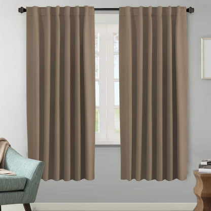 H.VERSAILTEX Blackout Curtains 52x84, 2 Panels