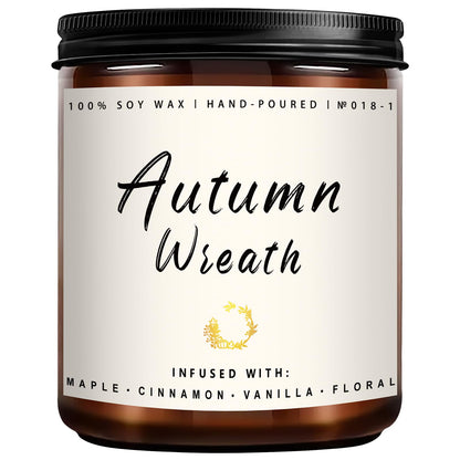 Auelife 4-Pack Fall Scented Candles