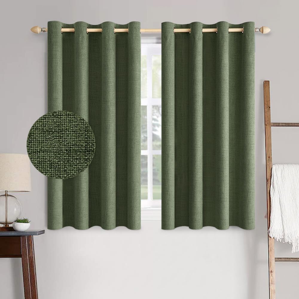 MIULEE Blackout Curtains 52x72, 2 Panels