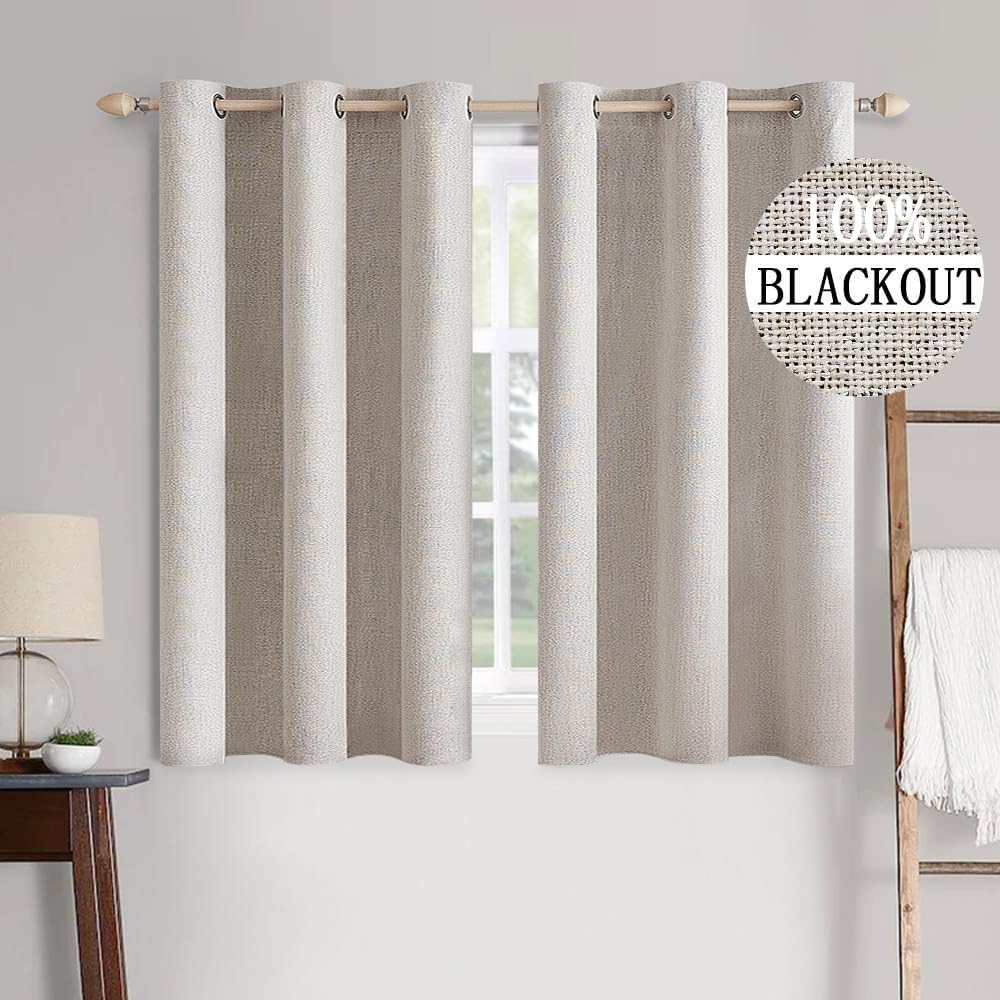MIULEE Blackout Curtains 52x72, 2 Panels