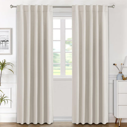 H.VERSAILTEX Blackout Curtains 52x84, 2 Panels