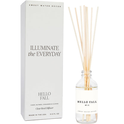 Sweet Water Decor Cashmere Vanilla Reed Diffuser – 3.5oz