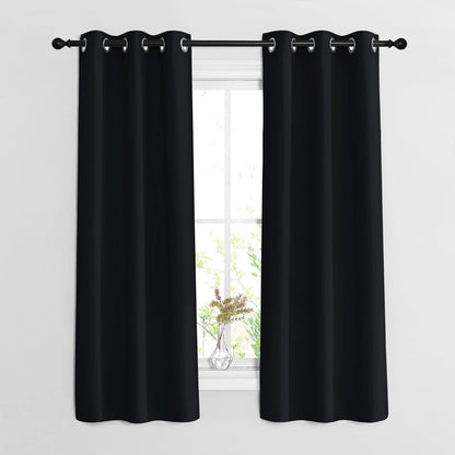 NICETOWN Gray Blackout Curtains for Bedroom