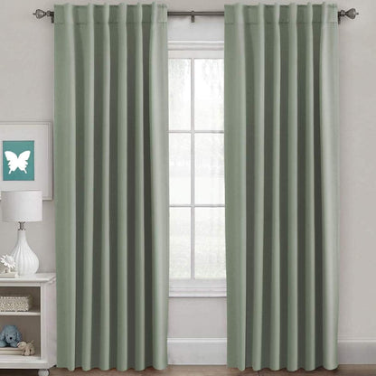 H.VERSAILTEX Blackout Curtains 52x84, 2 Panels
