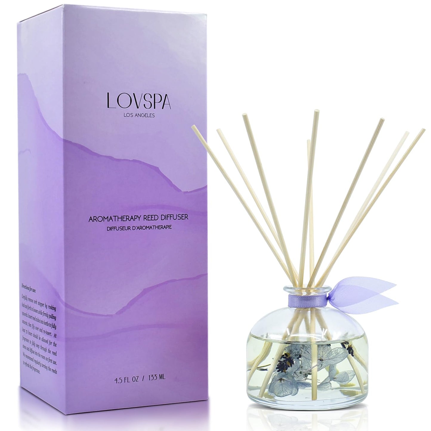 LOVSPA Lavender Eucalyptus Reed Diffuser