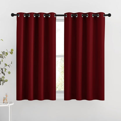 NICETOWN Gray Blackout Curtains for Bedroom