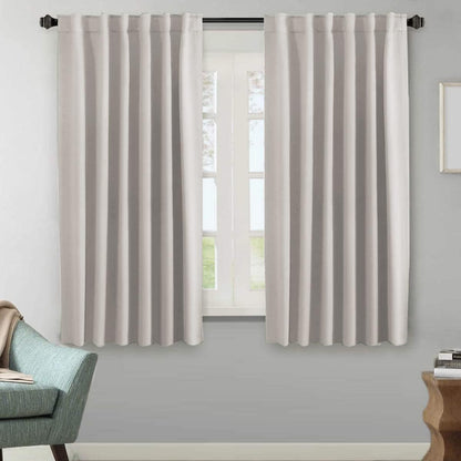 H.VERSAILTEX Blackout Curtains 52x84, 2 Panels