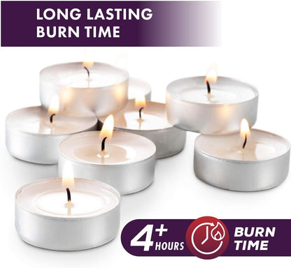 MontoPack Unscented Tea Light Candles