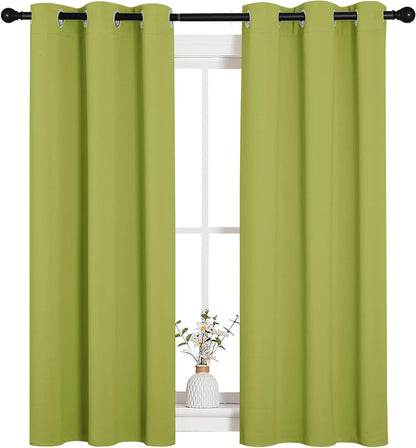 NICETOWN Blackout Curtains 42x63" Black