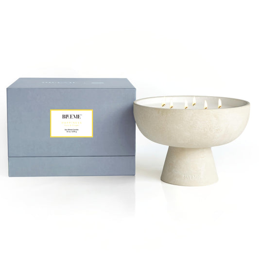 BLUEME 6-Wick Bergamot & Musk Candle