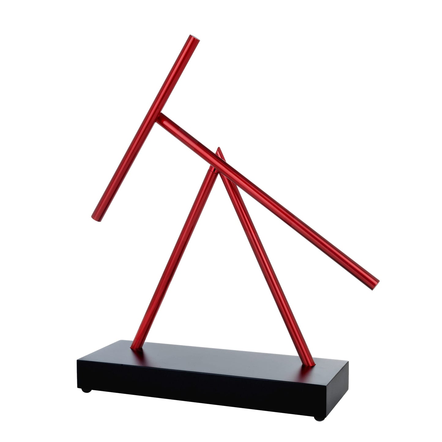 Kinetic Energy Sculpture – Silver/Bamboo