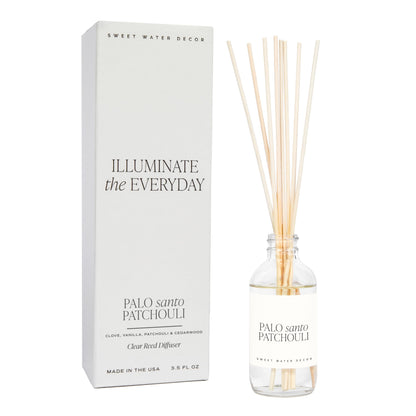 Sweet Water Decor Cashmere Vanilla Reed Diffuser – 3.5oz