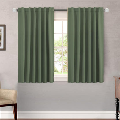 H.VERSAILTEX Blackout Curtains 52x84, 2 Panels