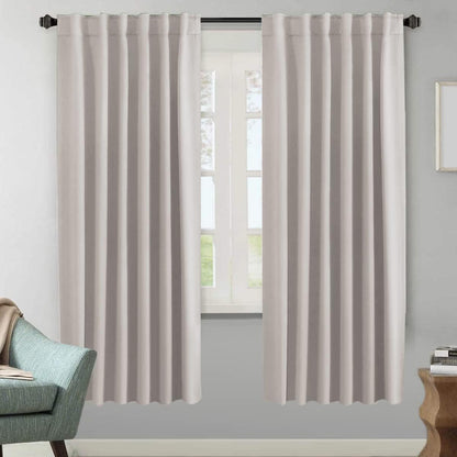 H.VERSAILTEX Blackout Curtains 52x84, 2 Panels