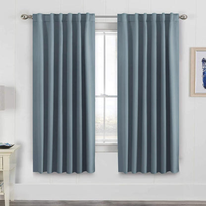 H.VERSAILTEX Blackout Curtains 52x84, 2 Panels