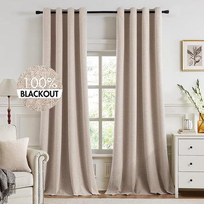 MIULEE Blackout Curtains 52x72, 2 Panels