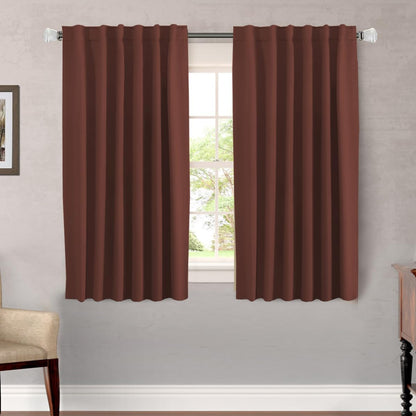 H.VERSAILTEX Blackout Curtains 52x84, 2 Panels