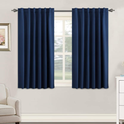 H.VERSAILTEX Blackout Curtains 52x84, 2 Panels