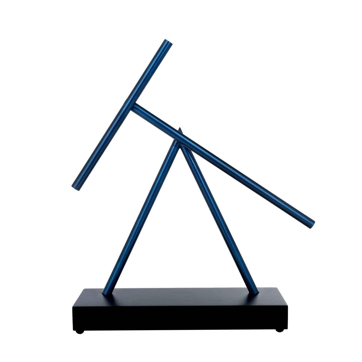 Kinetic Energy Sculpture – Silver/Bamboo