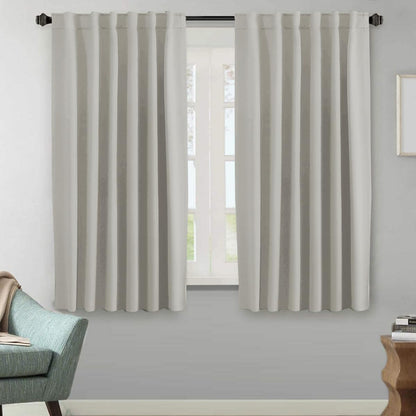 H.VERSAILTEX Blackout Curtains 52x84, 2 Panels