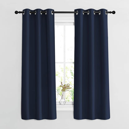 NICETOWN Gray Blackout Curtains for Bedroom