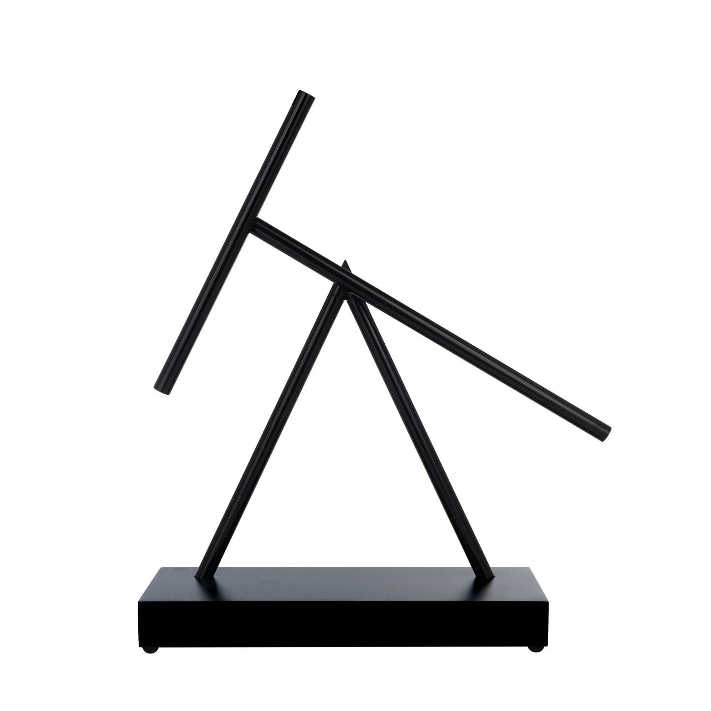 Kinetic Energy Sculpture – Silver/Bamboo