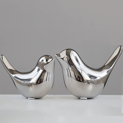 FANTESTICRYAN Gold Bird Statues