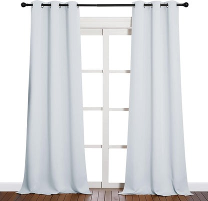 NICETOWN Blackout Curtains 42x63" Black