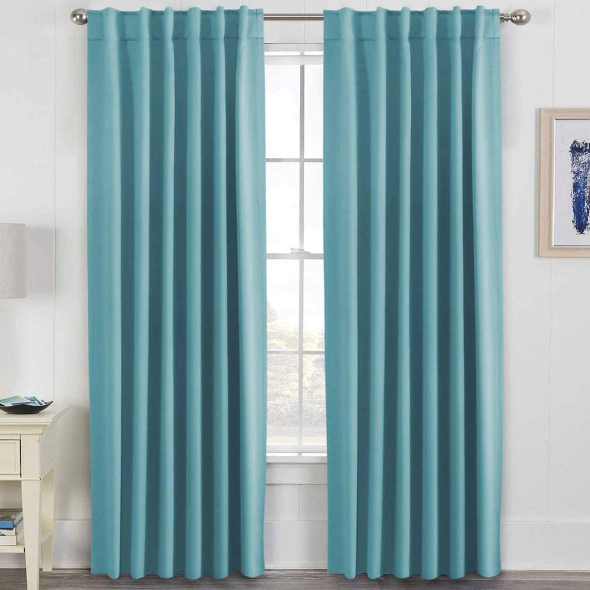 H.VERSAILTEX Blackout Curtains 52x84, 2 Panels