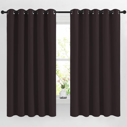 NICETOWN Gray Blackout Curtains for Bedroom