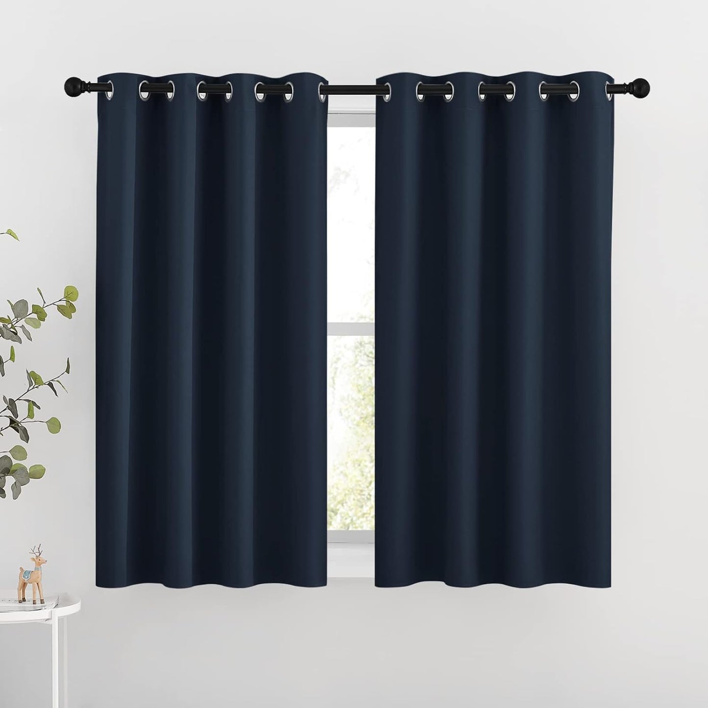 NICETOWN Gray Blackout Curtains for Bedroom