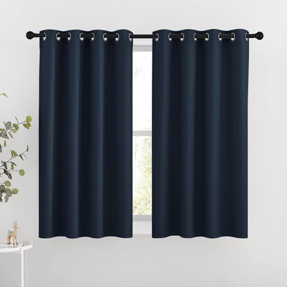 NICETOWN Gray Blackout Curtains for Bedroom