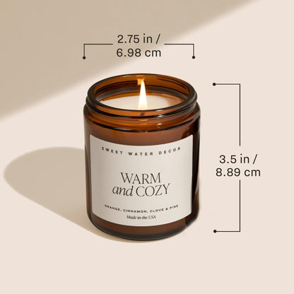 Sweet Water Decor Hello Fall Soy Candle, 9oz