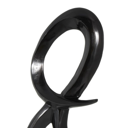 Deco 79 Abstract Sculpture 62" Black