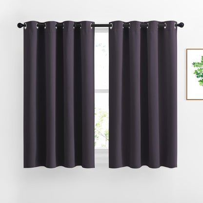 NICETOWN Gray Blackout Curtains for Bedroom