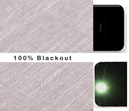 Ombre Blackout Curtains 50x84" Gray, 2 Panels