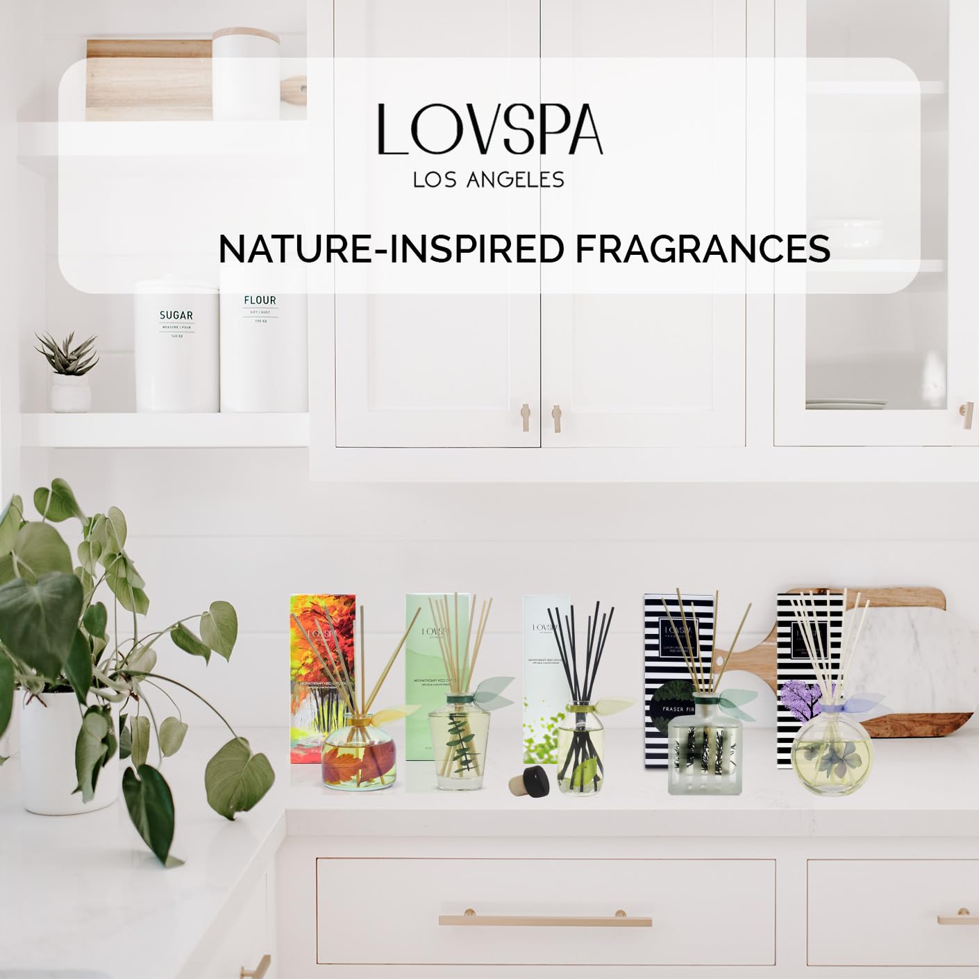 LOVSPA Lavender Eucalyptus Reed Diffuser