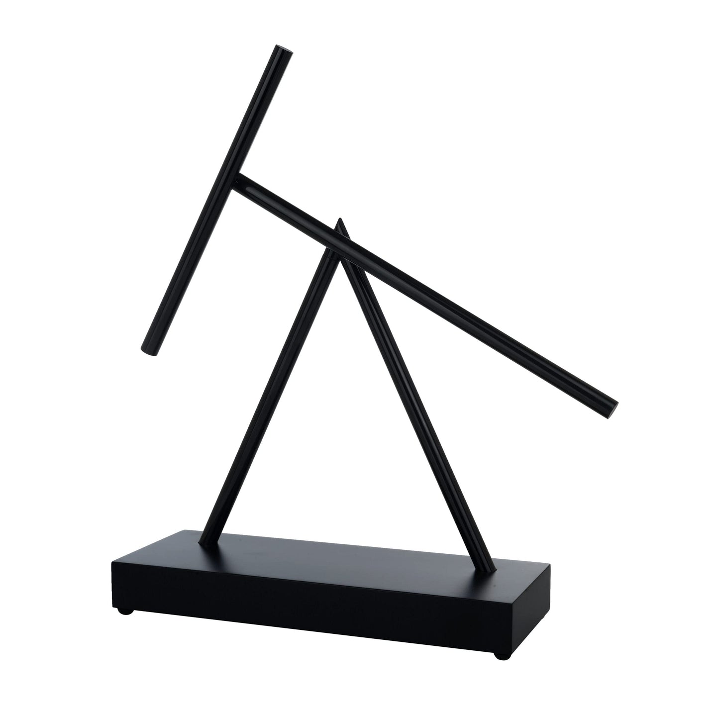 Kinetic Energy Sculpture – Silver/Bamboo