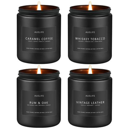 Men’s 4-Pack Scented Candle Set