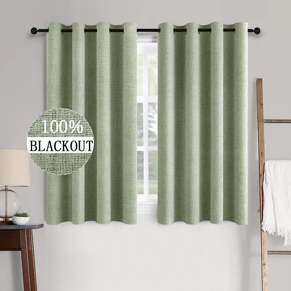 MIULEE Blackout Curtains 52x72, 2 Panels