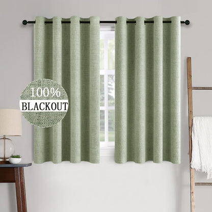 MIULEE Blackout Curtains 52x72, 2 Panels