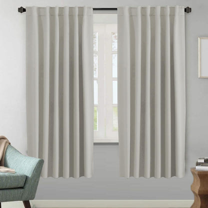 H.VERSAILTEX Blackout Curtains 52x84, 2 Panels